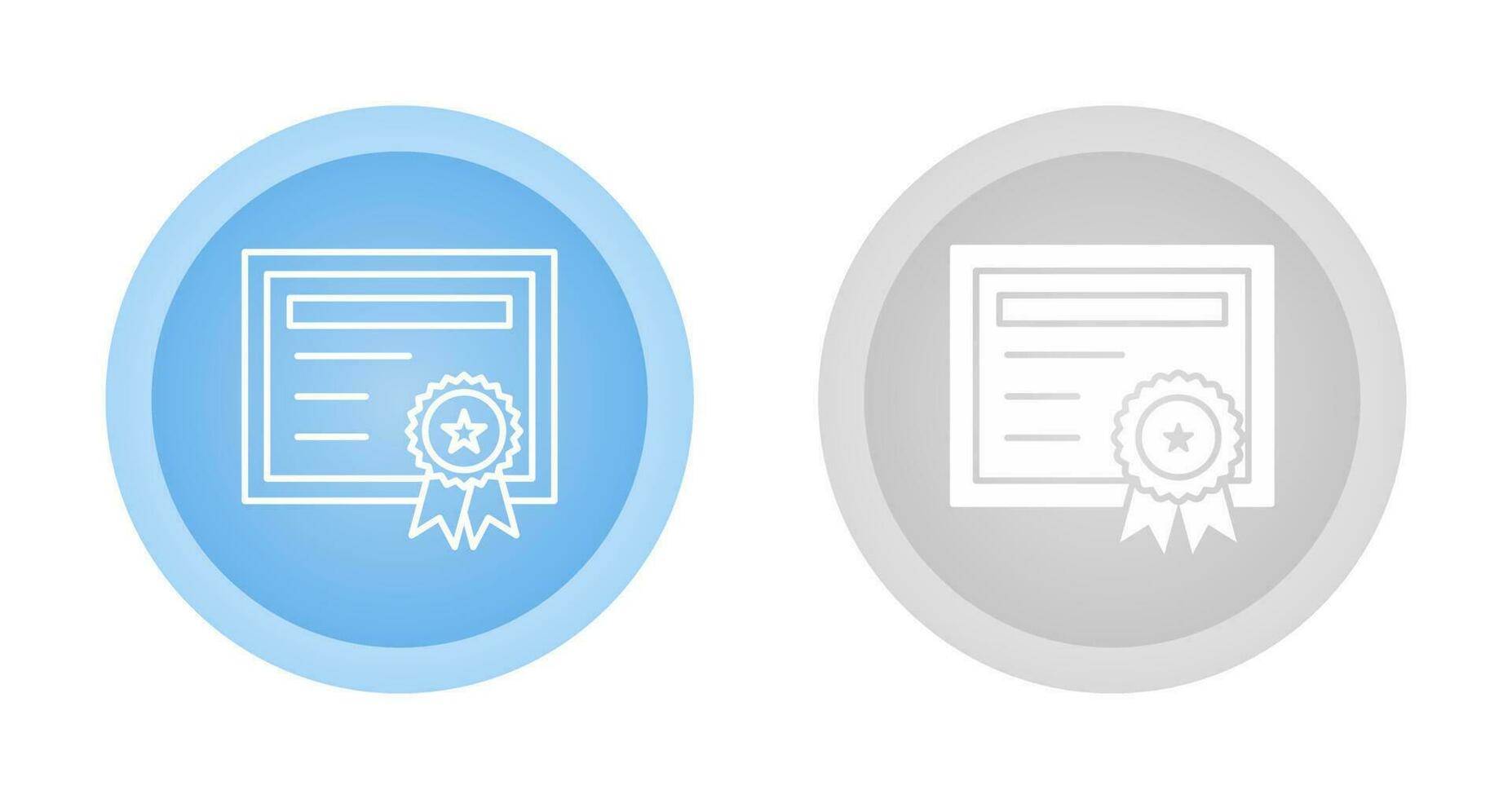 Certificate Vector Icon