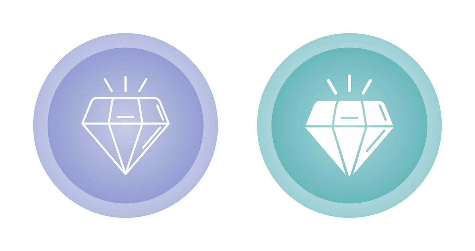 icono de vector de diamante