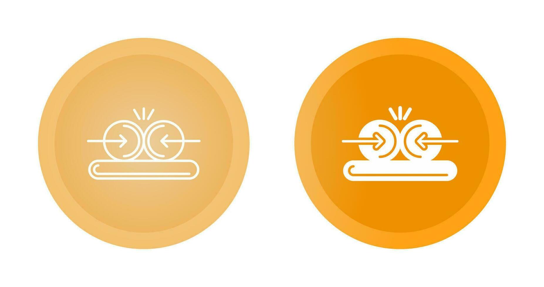 Collision Vector Icon