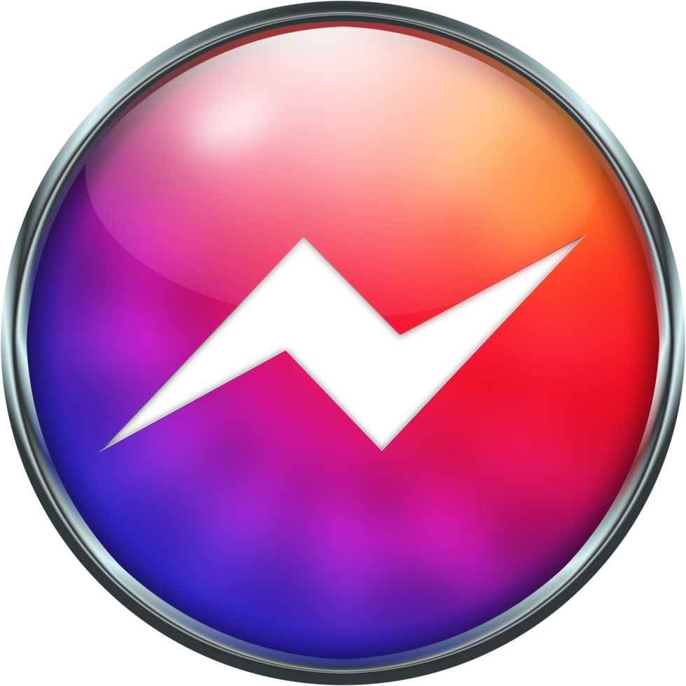 Messenger Social Media Icon Clipart Hd PNG