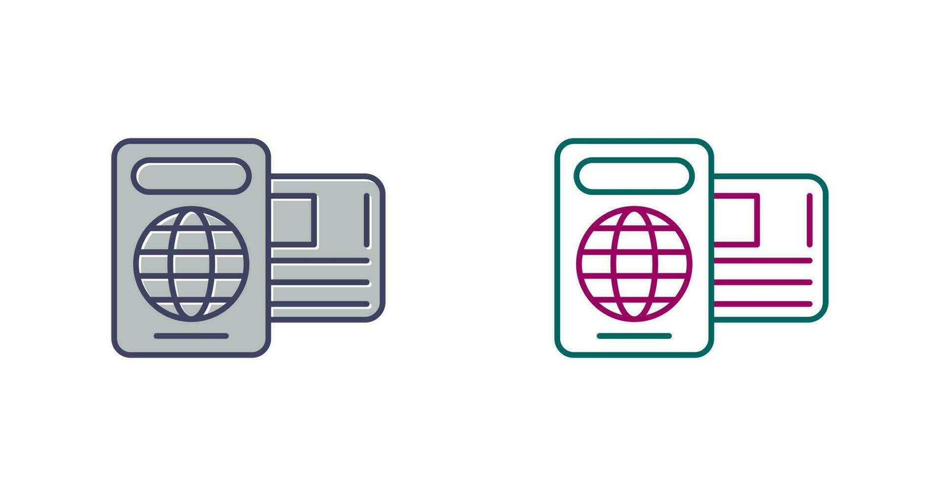 Passport Vector Icon
