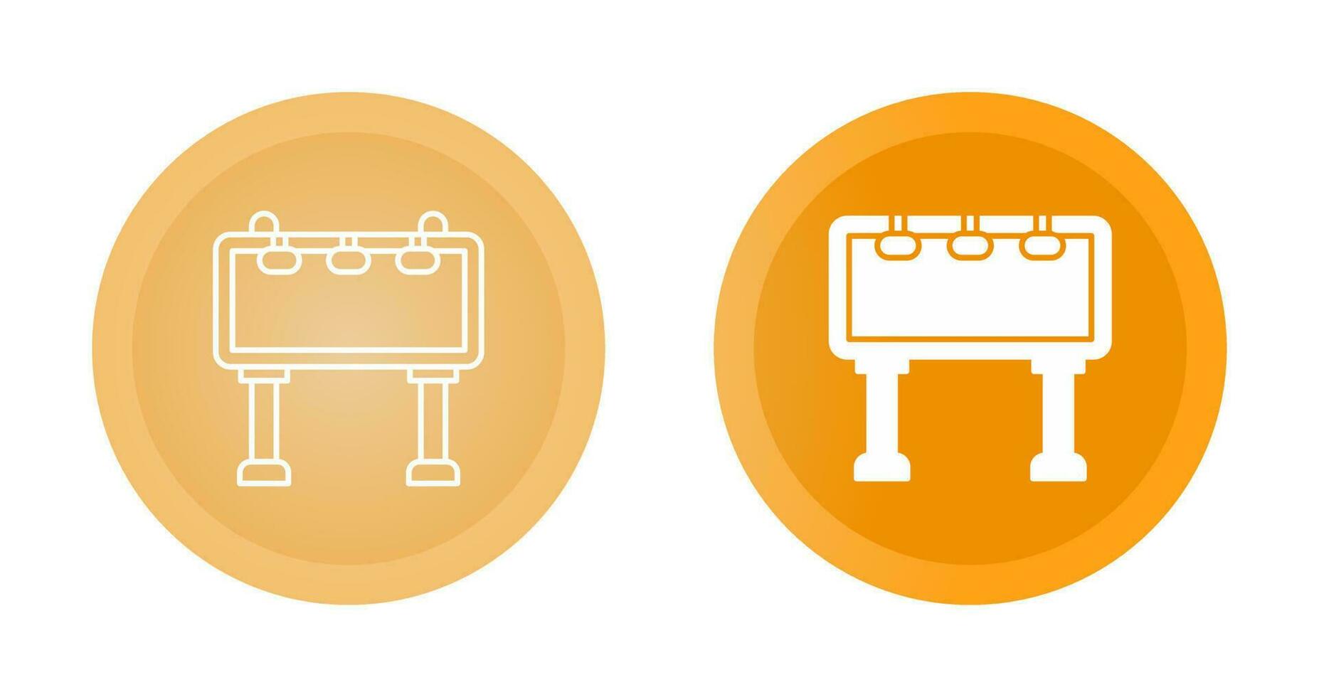 Road Banner Vector Icon