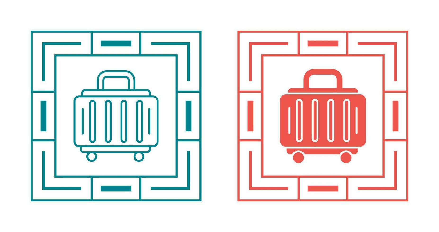 Baggage Vector Icon