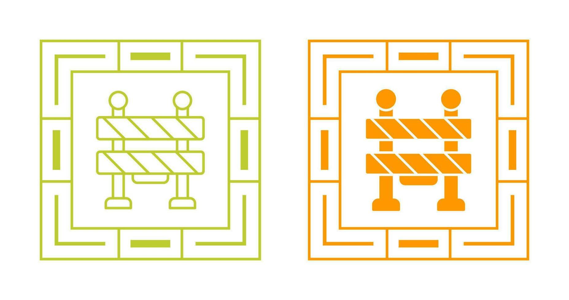 Barrier Vector Icon
