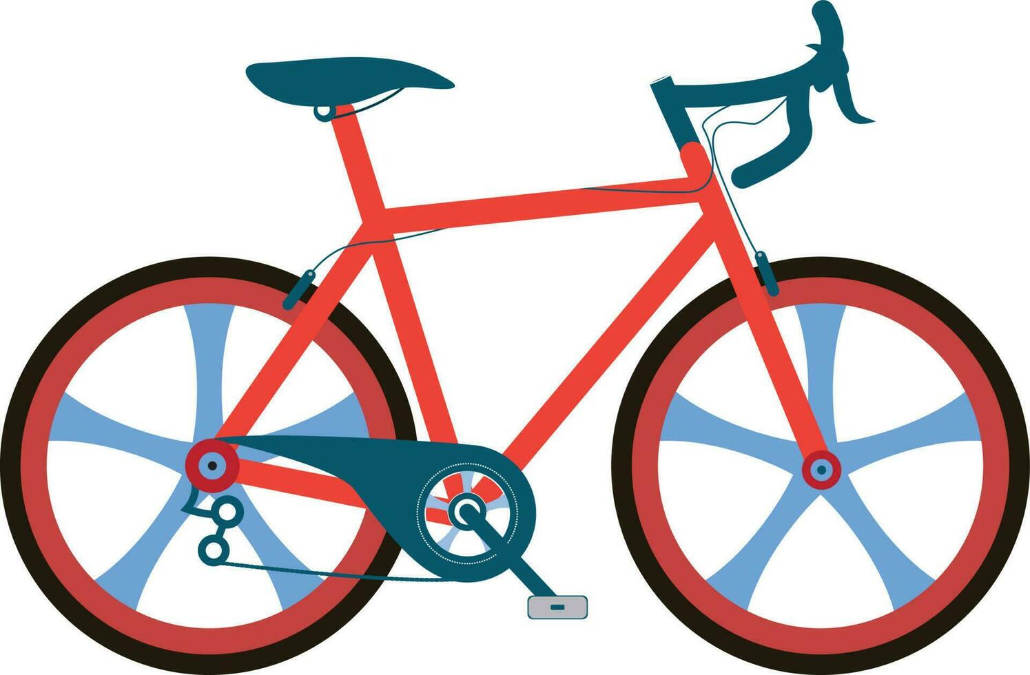 Bicycle Vector Illustration