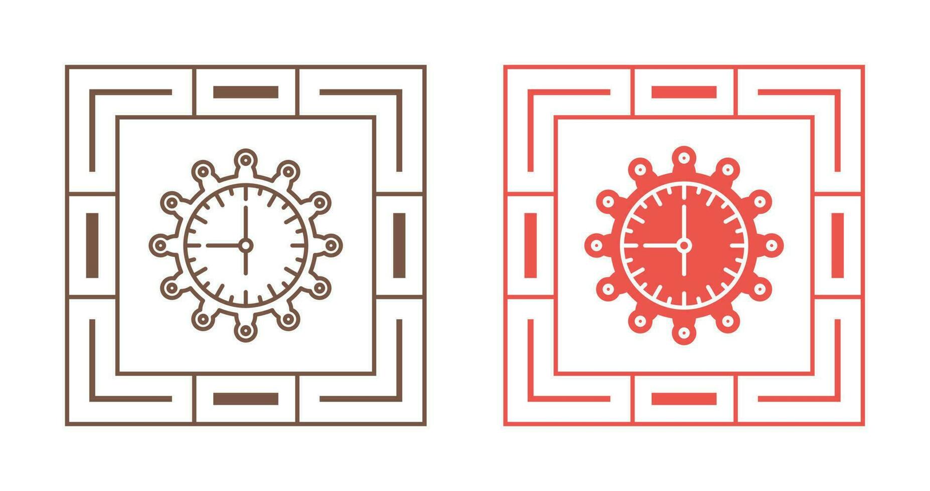 Clock Vector Icon