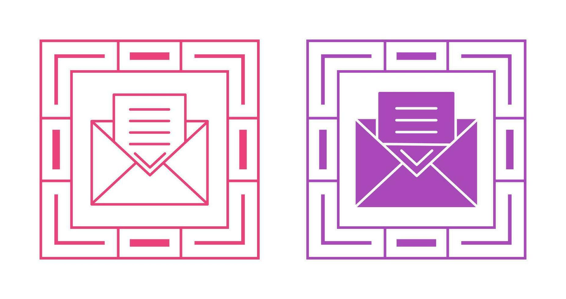 Letter Vector Icon