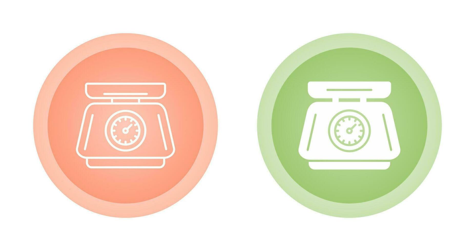 Weight Scale Vector Icon