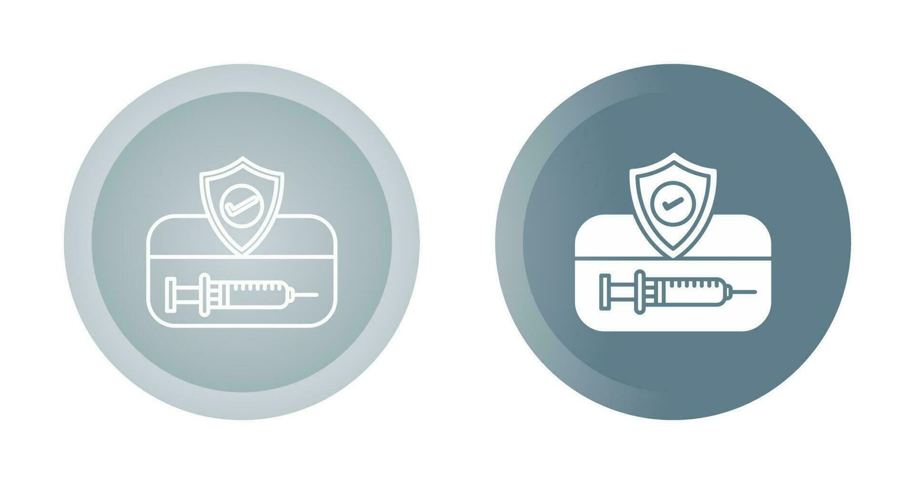 Vaccination Card Vector Icon