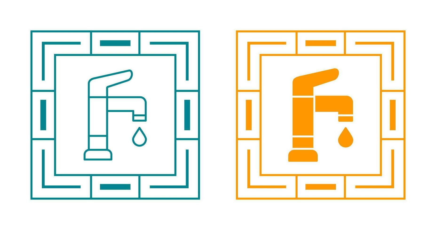 Water Tap Vector Icon