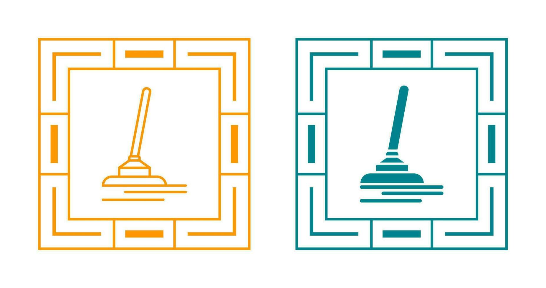 Cleaning Brush Vector Icon