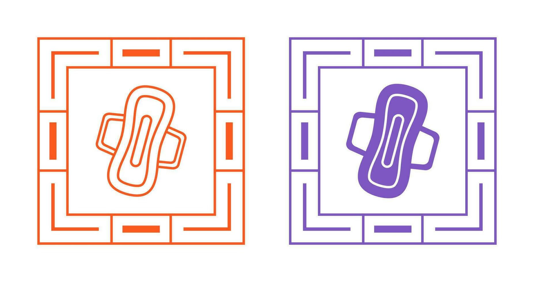 Sanitary Towel Vector Icon