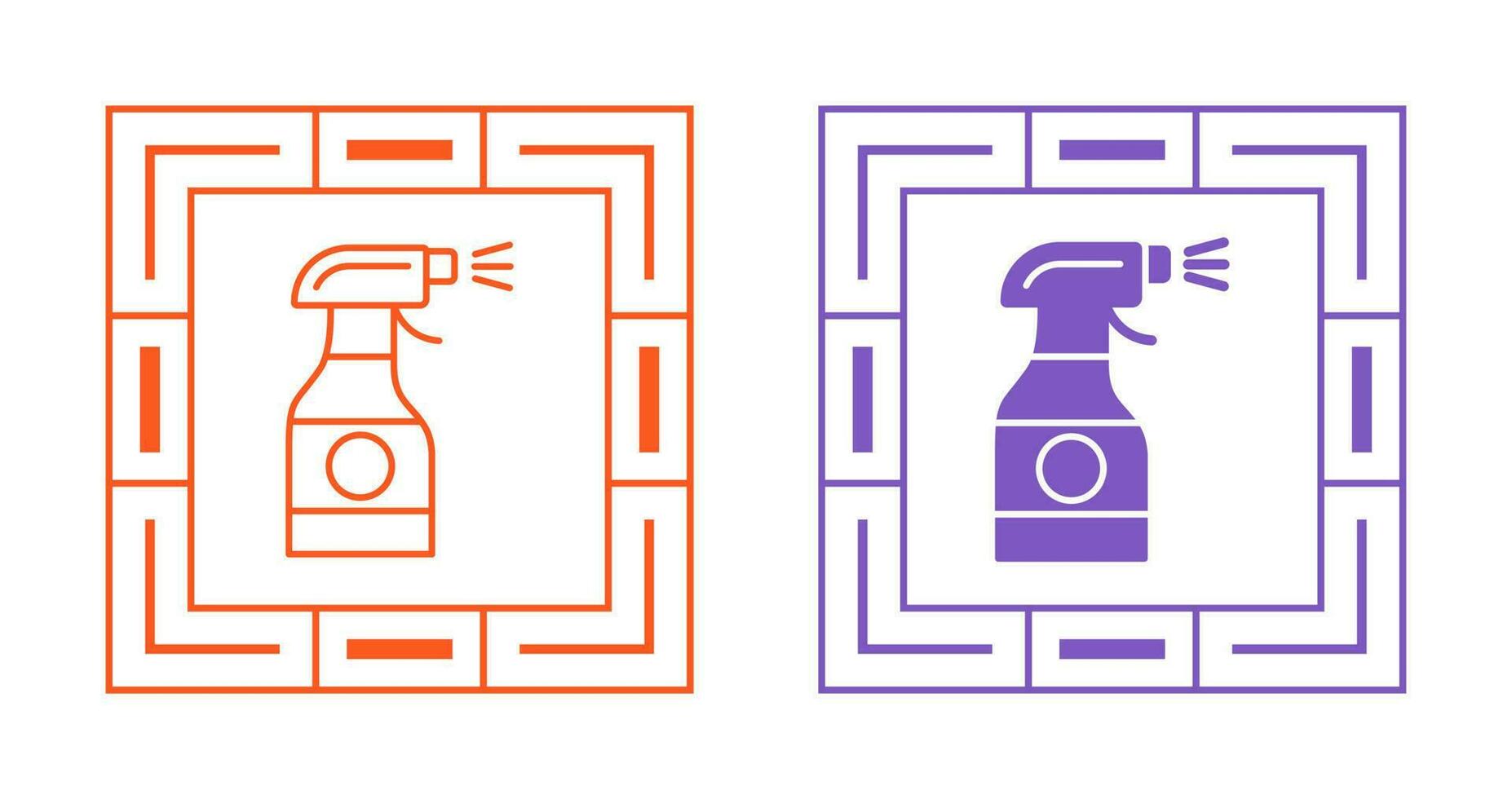 Cleaning Spray Vector Icon