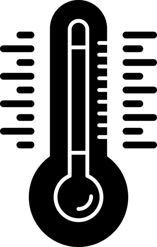 Thermometer Vector Icon Design
