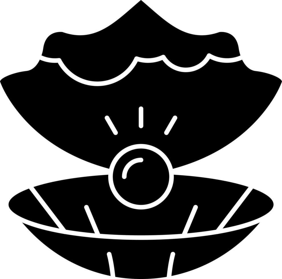 Clam Vector Icon Design