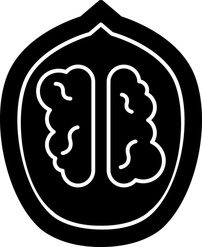 Walnut Vector Icon Design