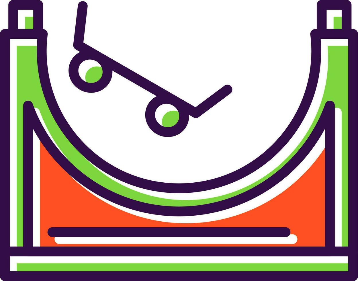Skate park Vector Icon Design