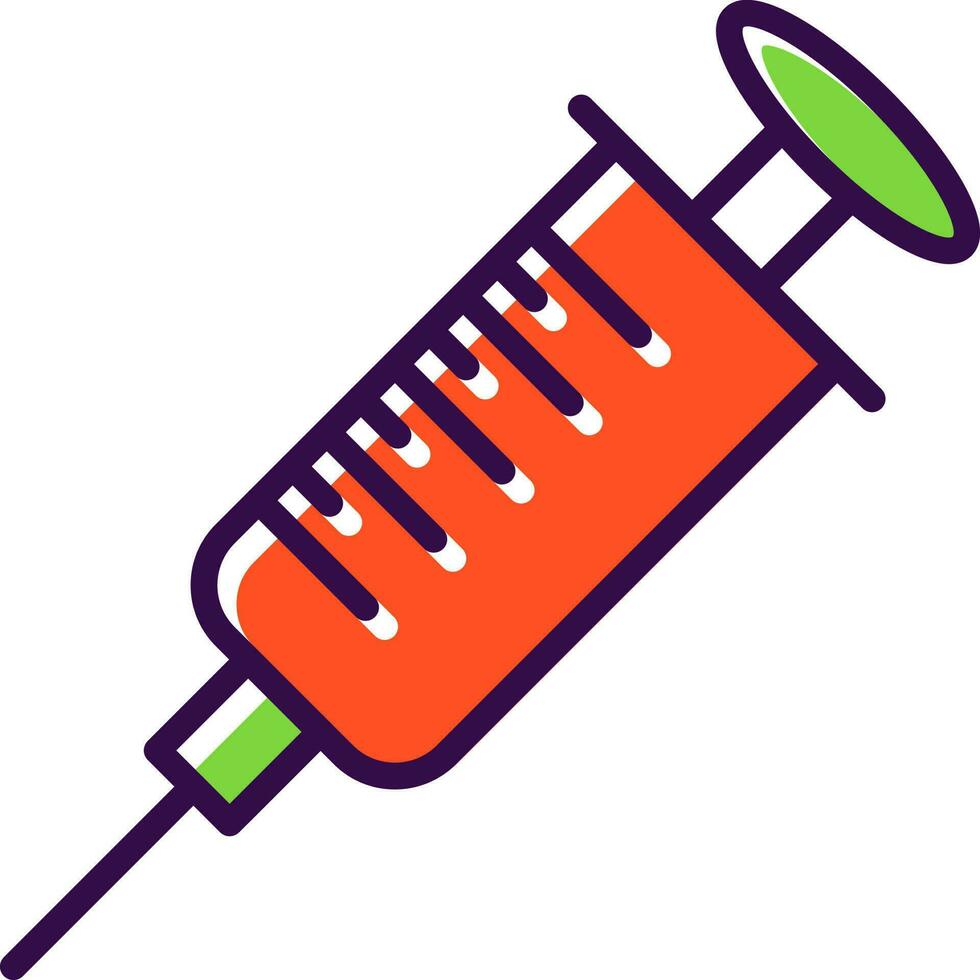 Syringe Vector Icon Design