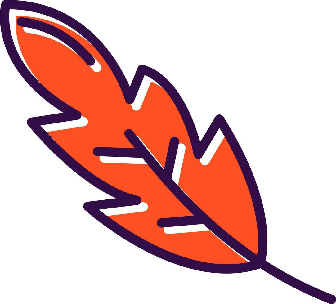 Feather Vector Icon Design