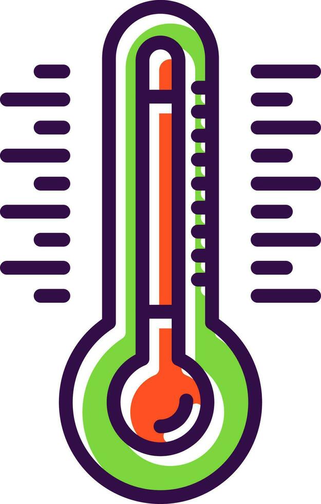 Thermometer Vector Icon Design