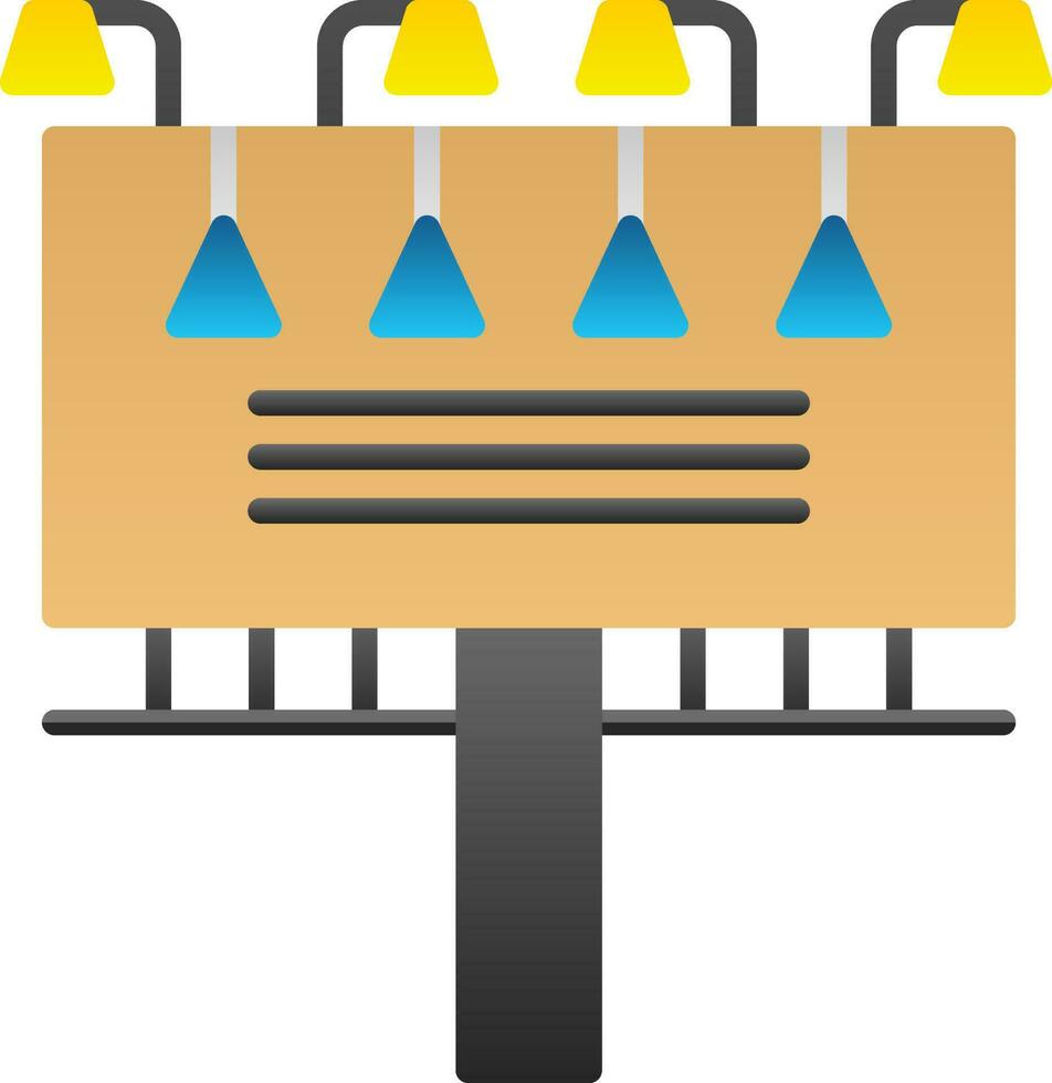 Billboard Vector Icon Design