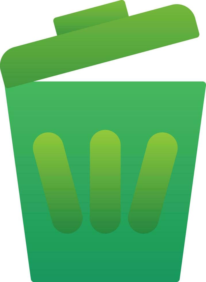 Trash can Vector Icon Design