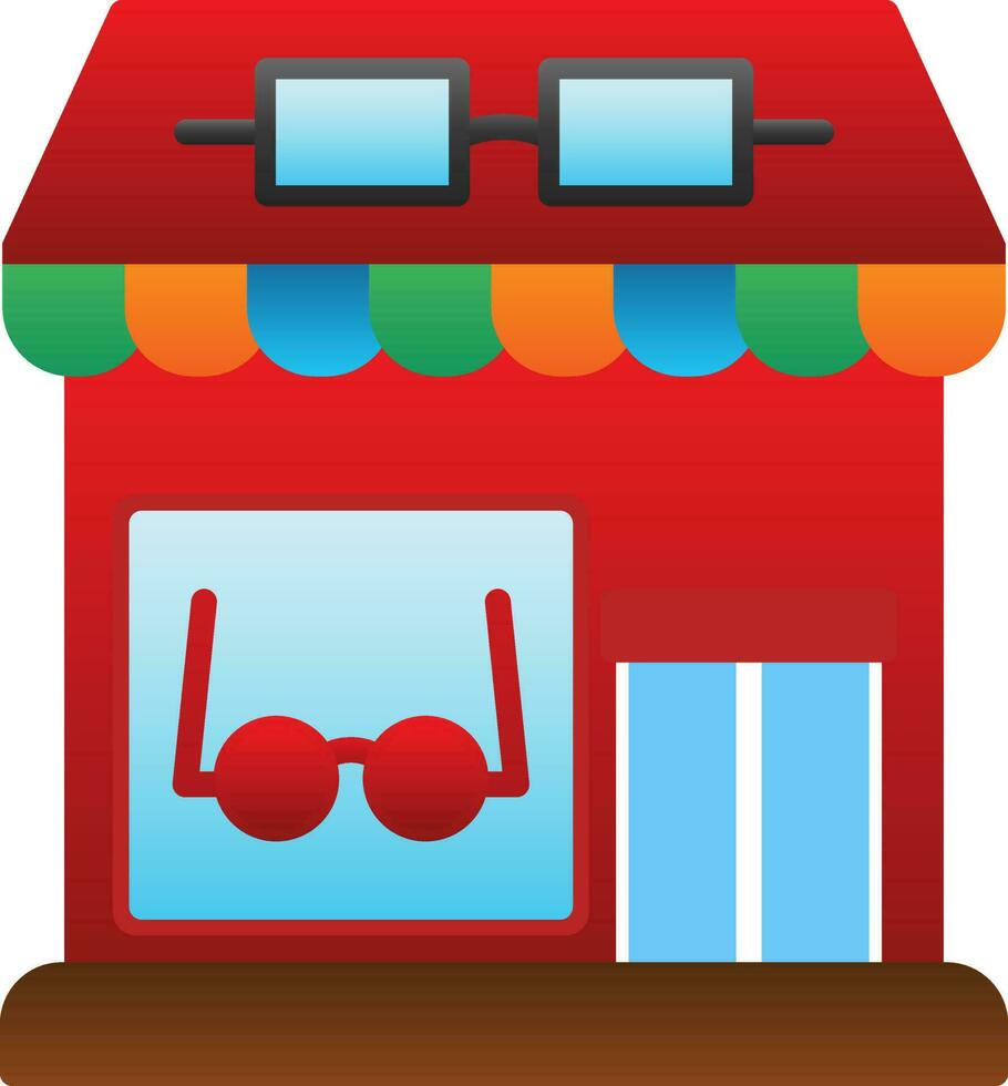 Optical shop Vector Icon Design