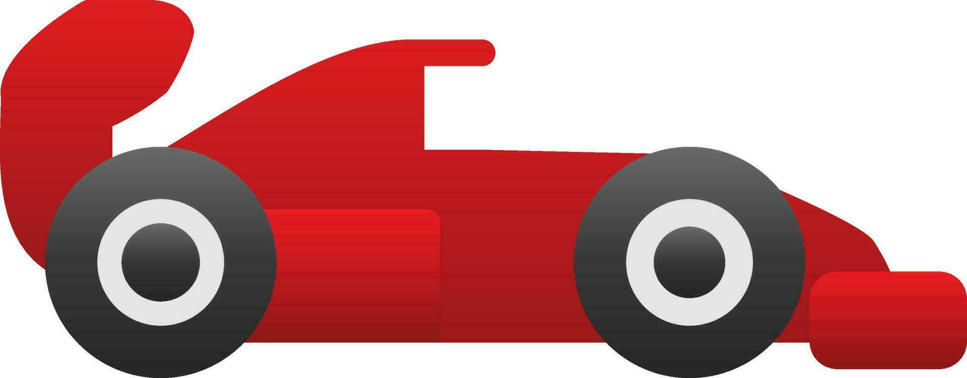 Racing car Vector Icon Design