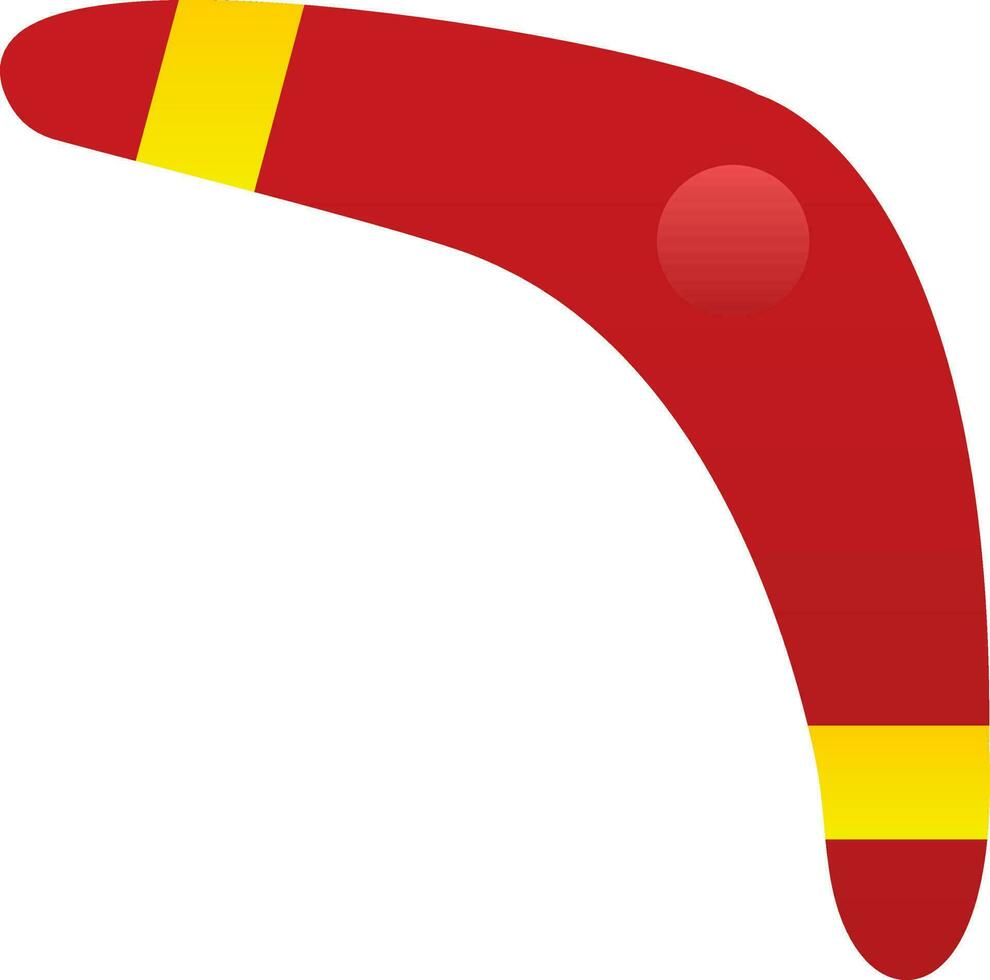 diseño de icono de vector de boomerang