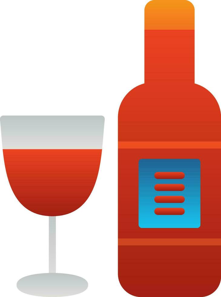 diseño de icono de vector de vino