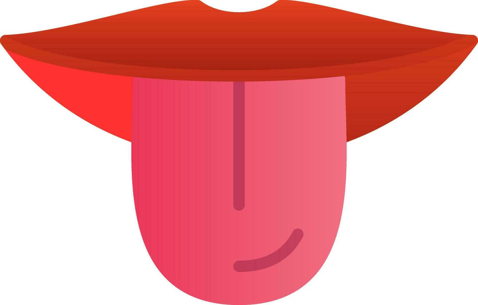 Tongue Vector Icon Design
