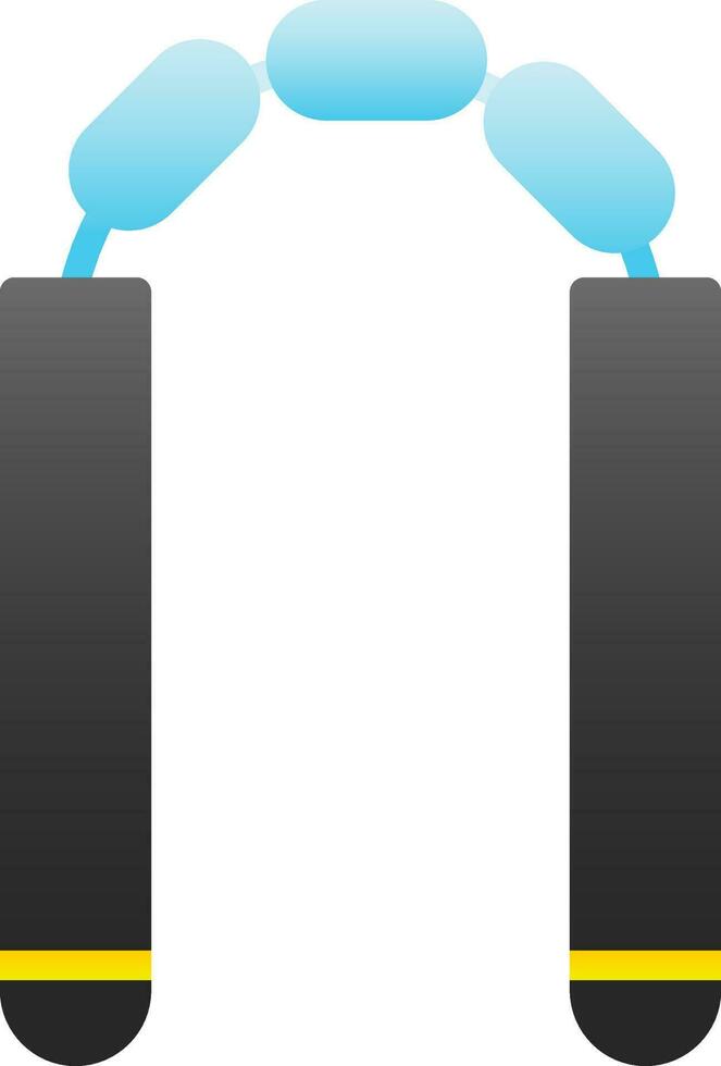 Nunchaku Vector Icon Design