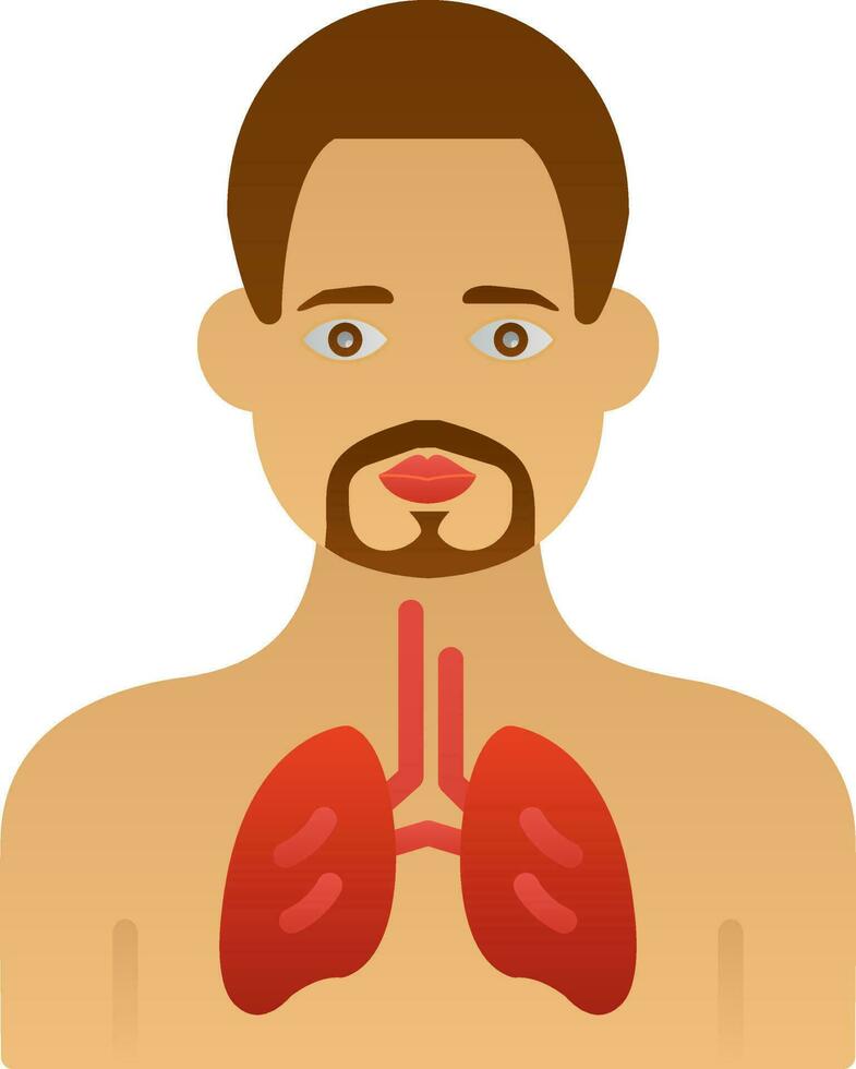 Asthma Vector Icon Design