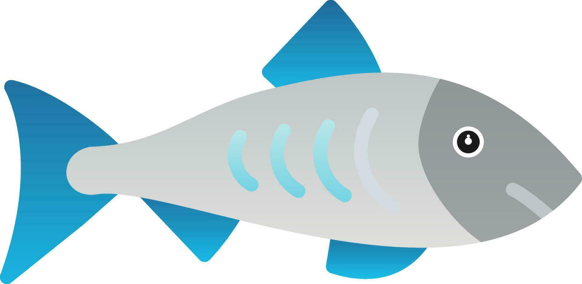 Salmon Vector Icon Design