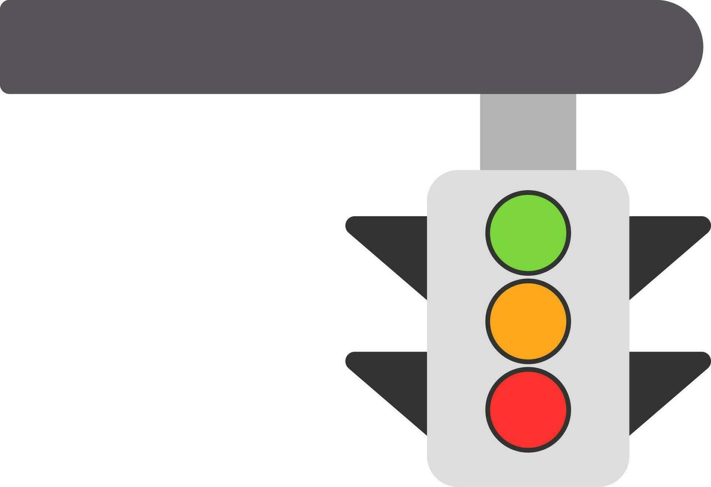 Traffic light Vector Icon Design