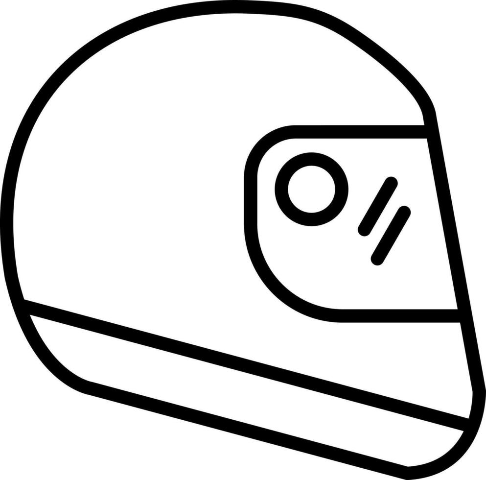 Helmet Vector Icon Design