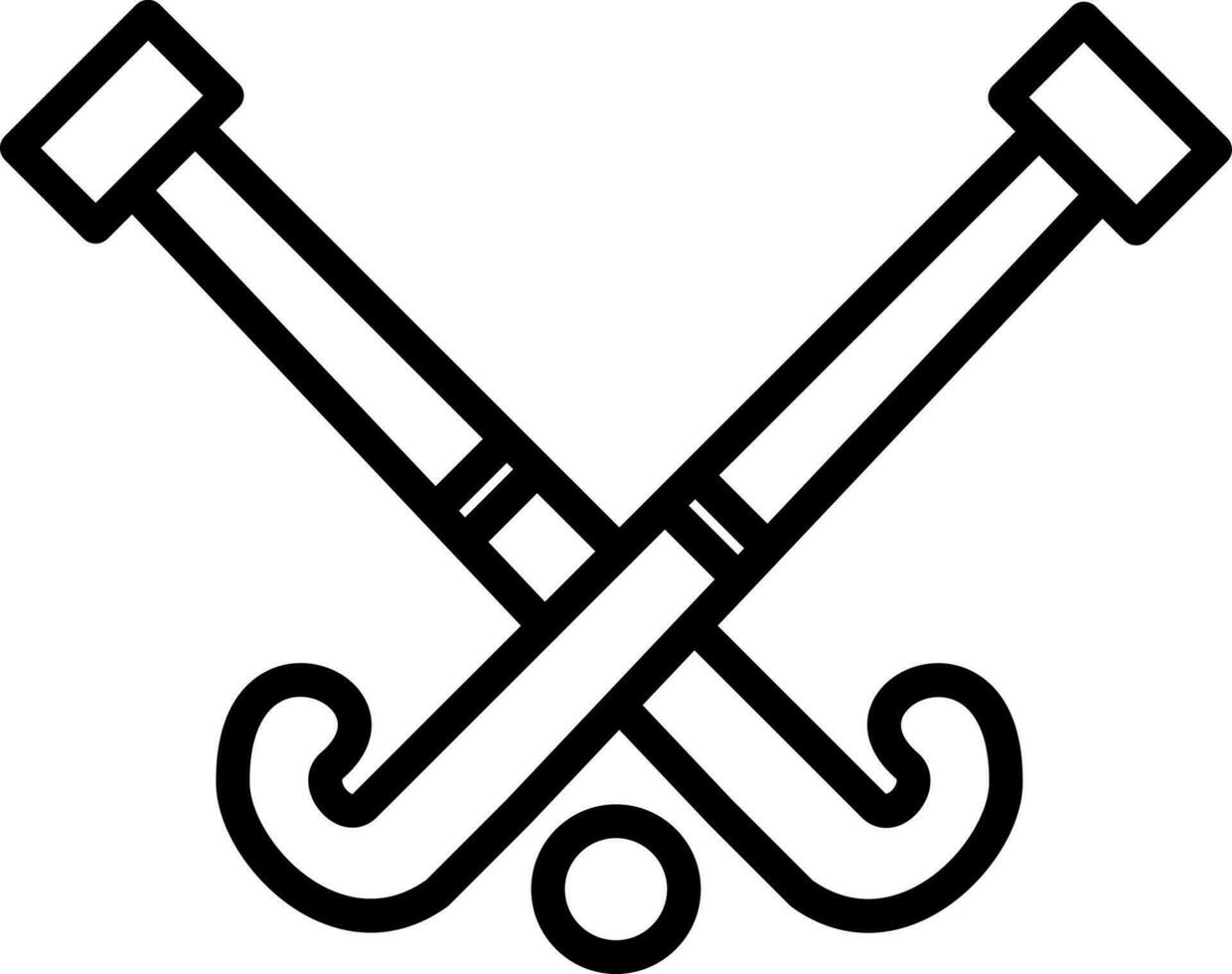 diseño de icono de vector de hockey sobre hielo