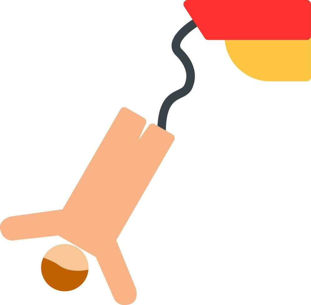 Bungee jumping Vector Icon Design