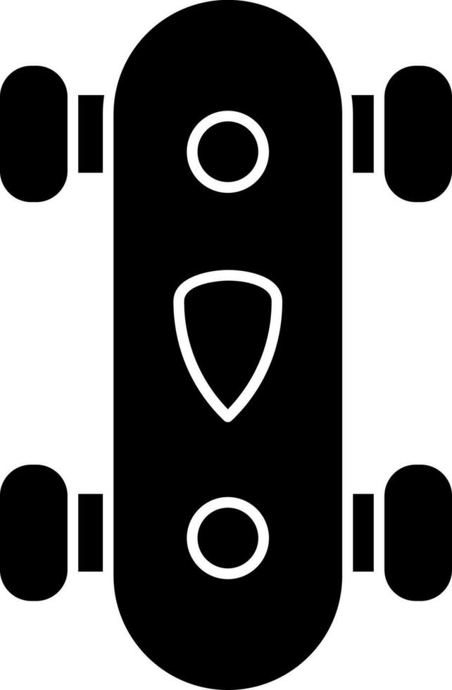 longboard vector icono diseño