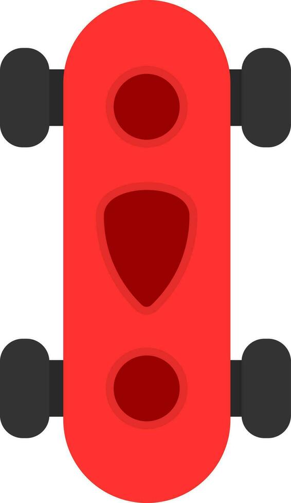 Longboard Vector Icon Design