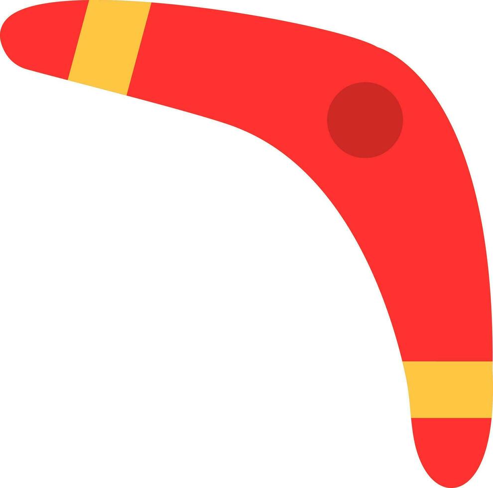 diseño de icono de vector de boomerang