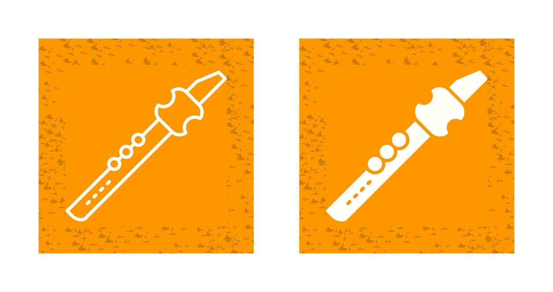 Flute Vector Icon