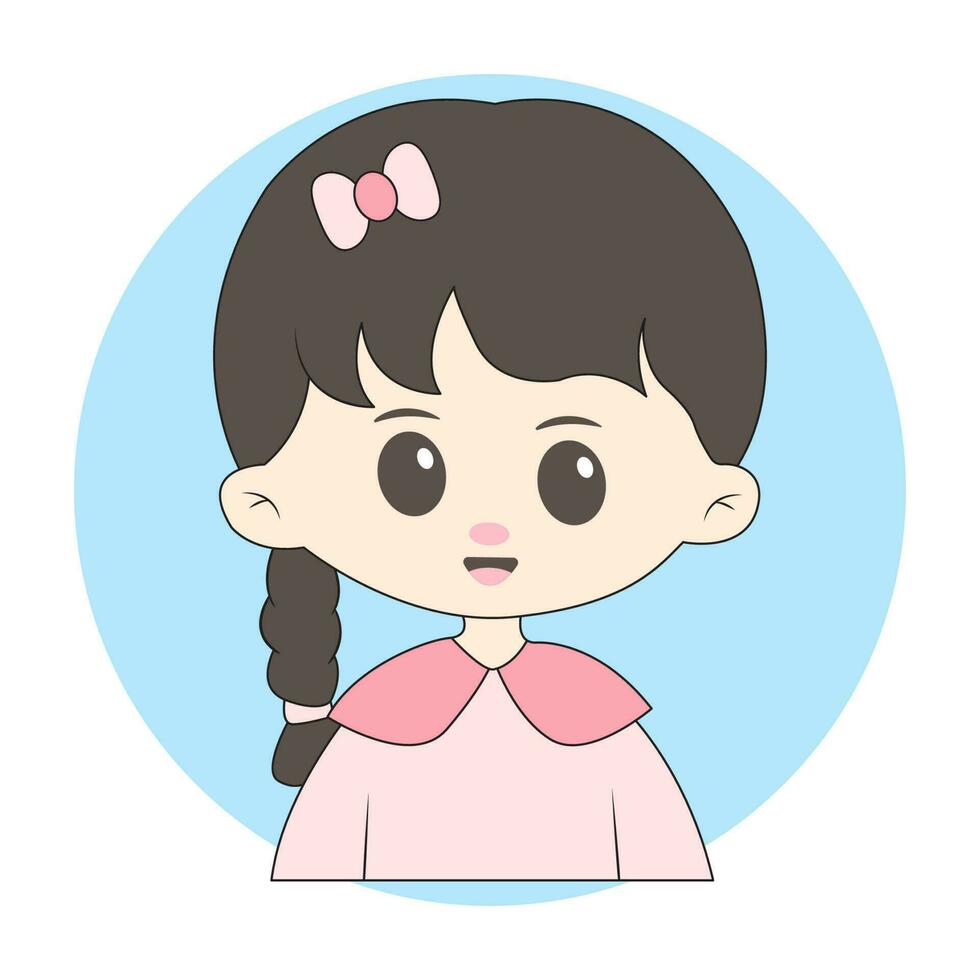 chibi mascot character for logo vector