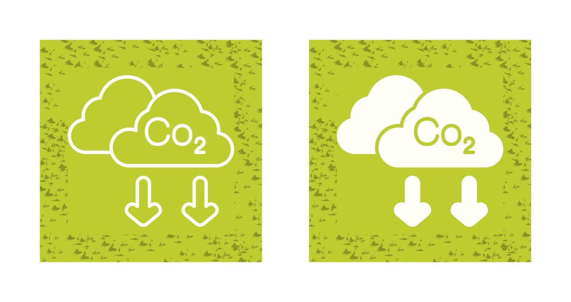 icono de vector de co2