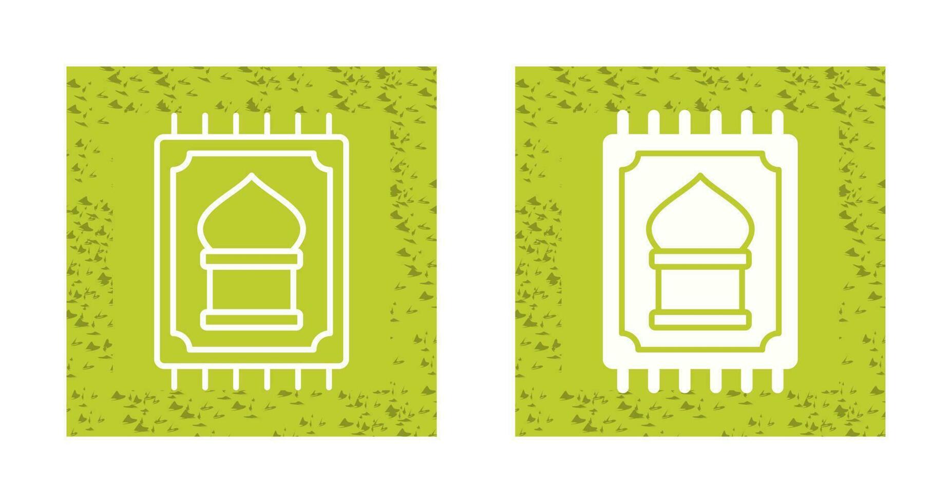 Prayer Rug Vector Icon