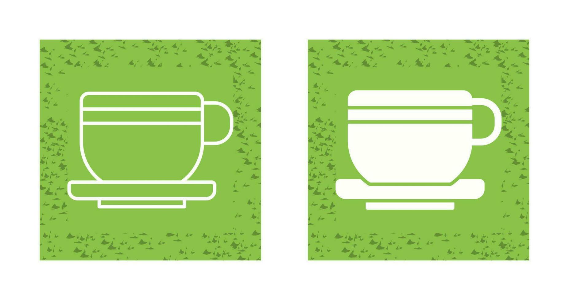 icono de vector de taza de té