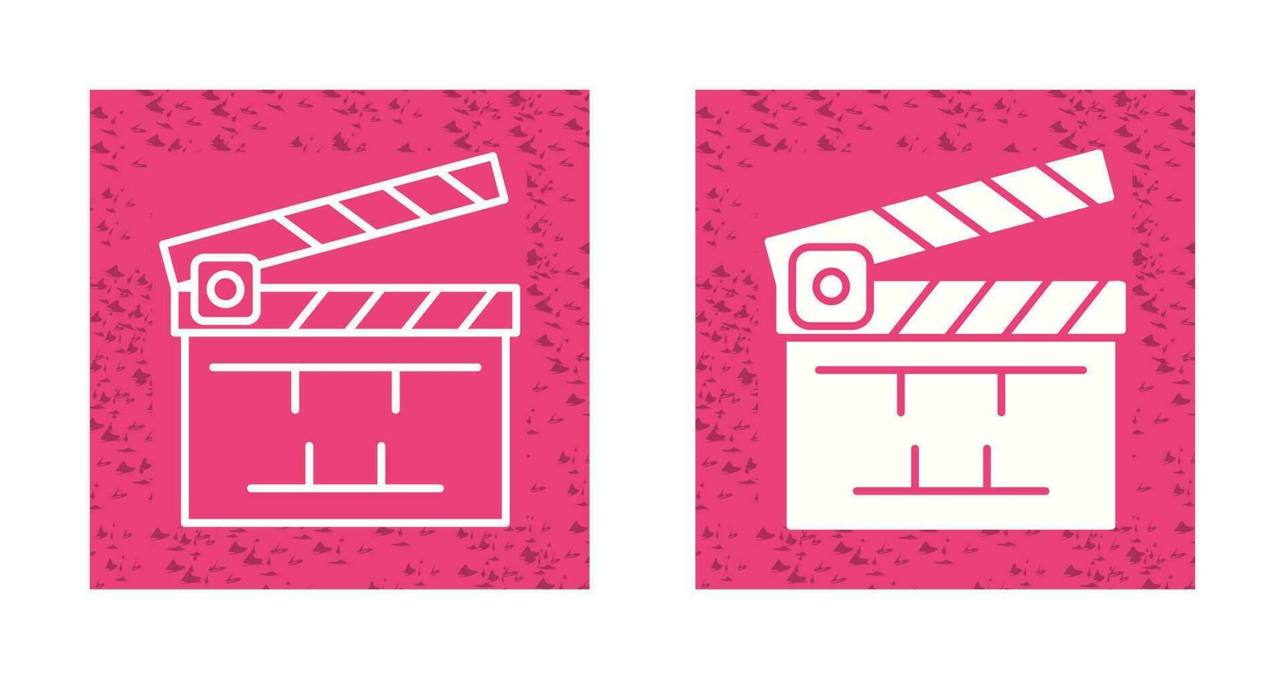 icono de vector de cine