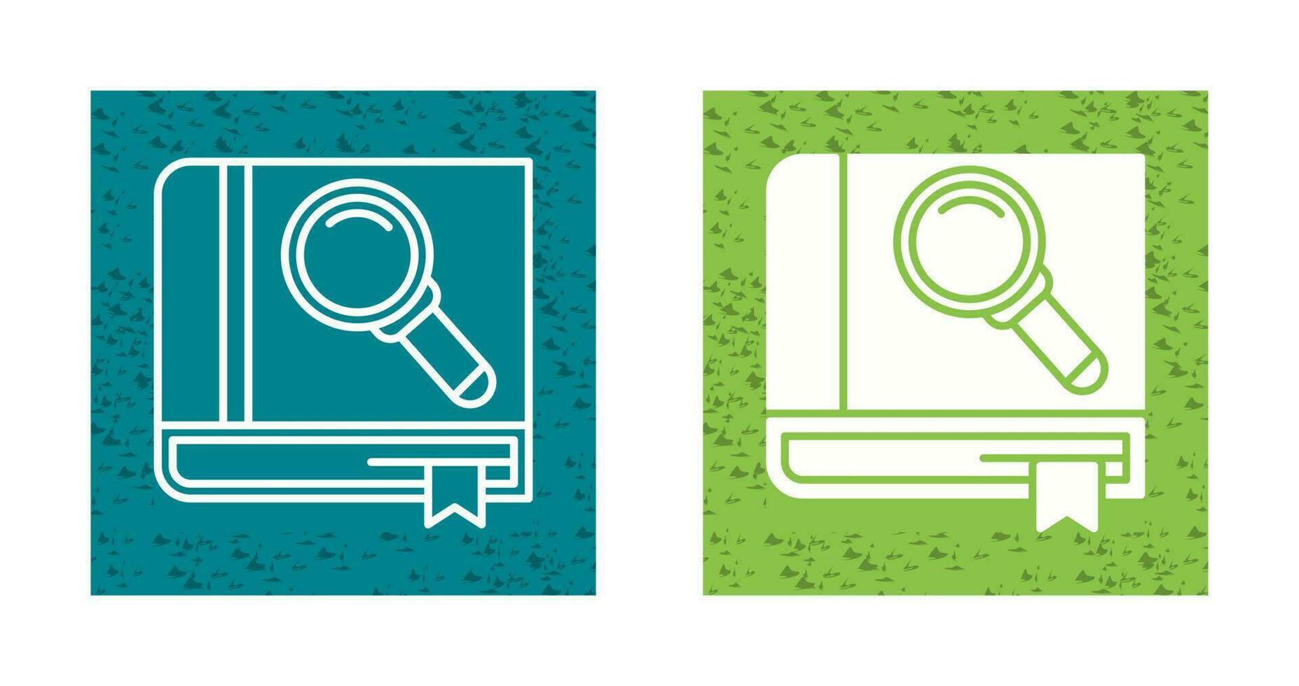 Search Book Vector Icon