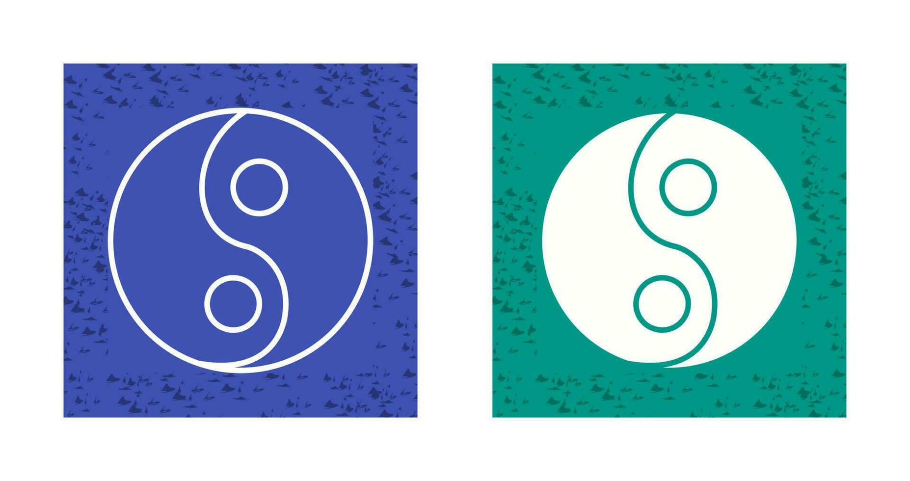 Yin Yang Vector Icon