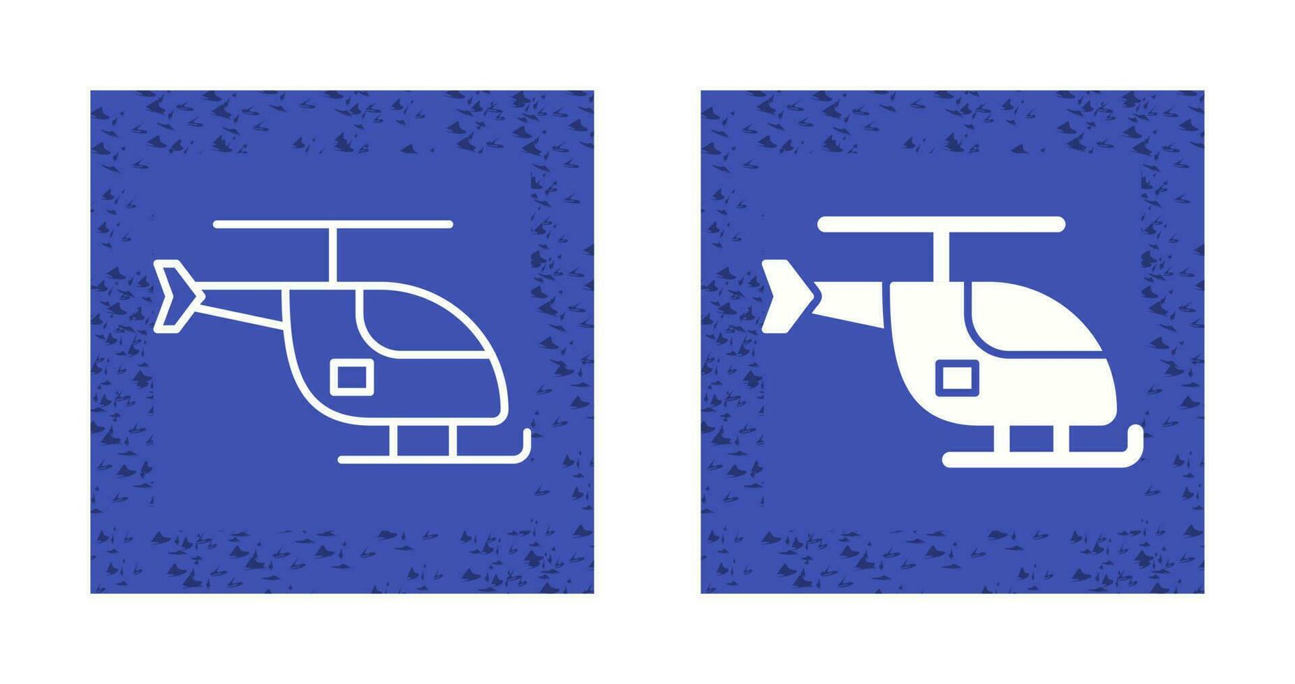 icono de vector de helicóptero